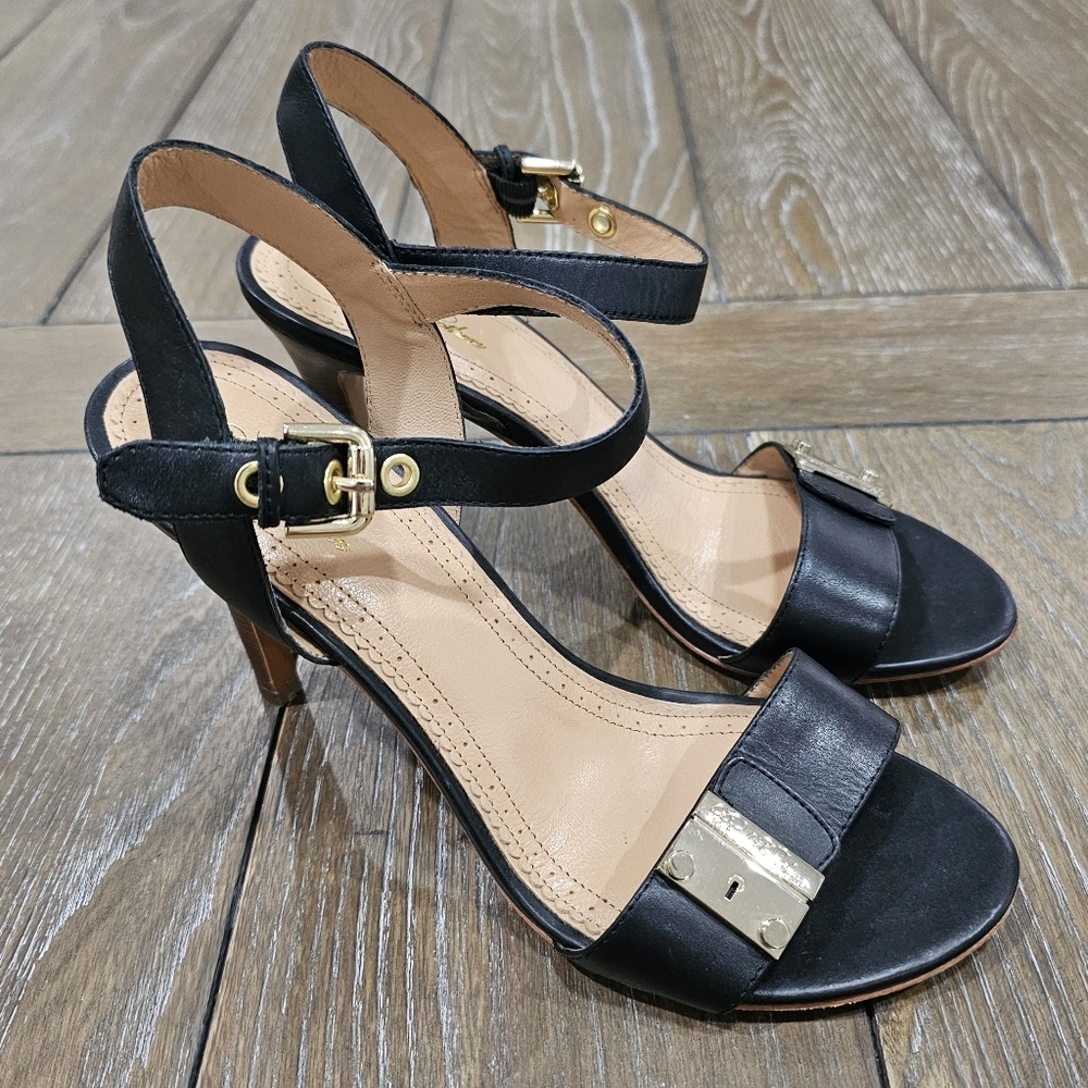 BROOKS BROTHERS Leather High Heels, Women's Size 8.5
